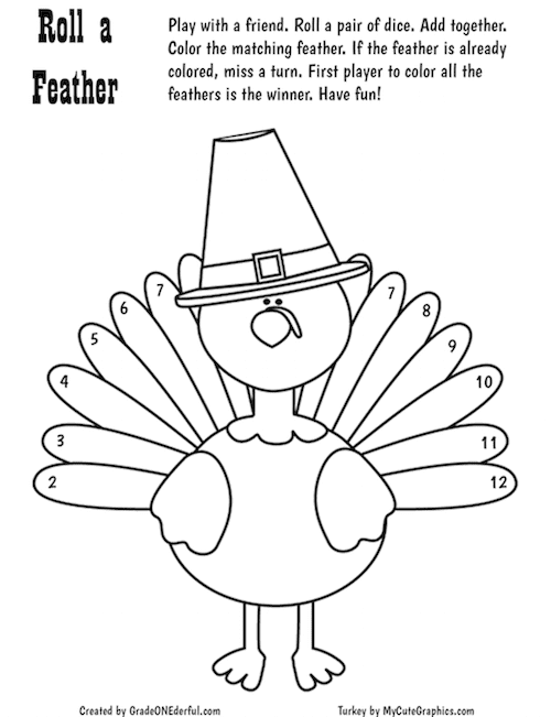 21 1St Grade Worksheets Thanksgiving