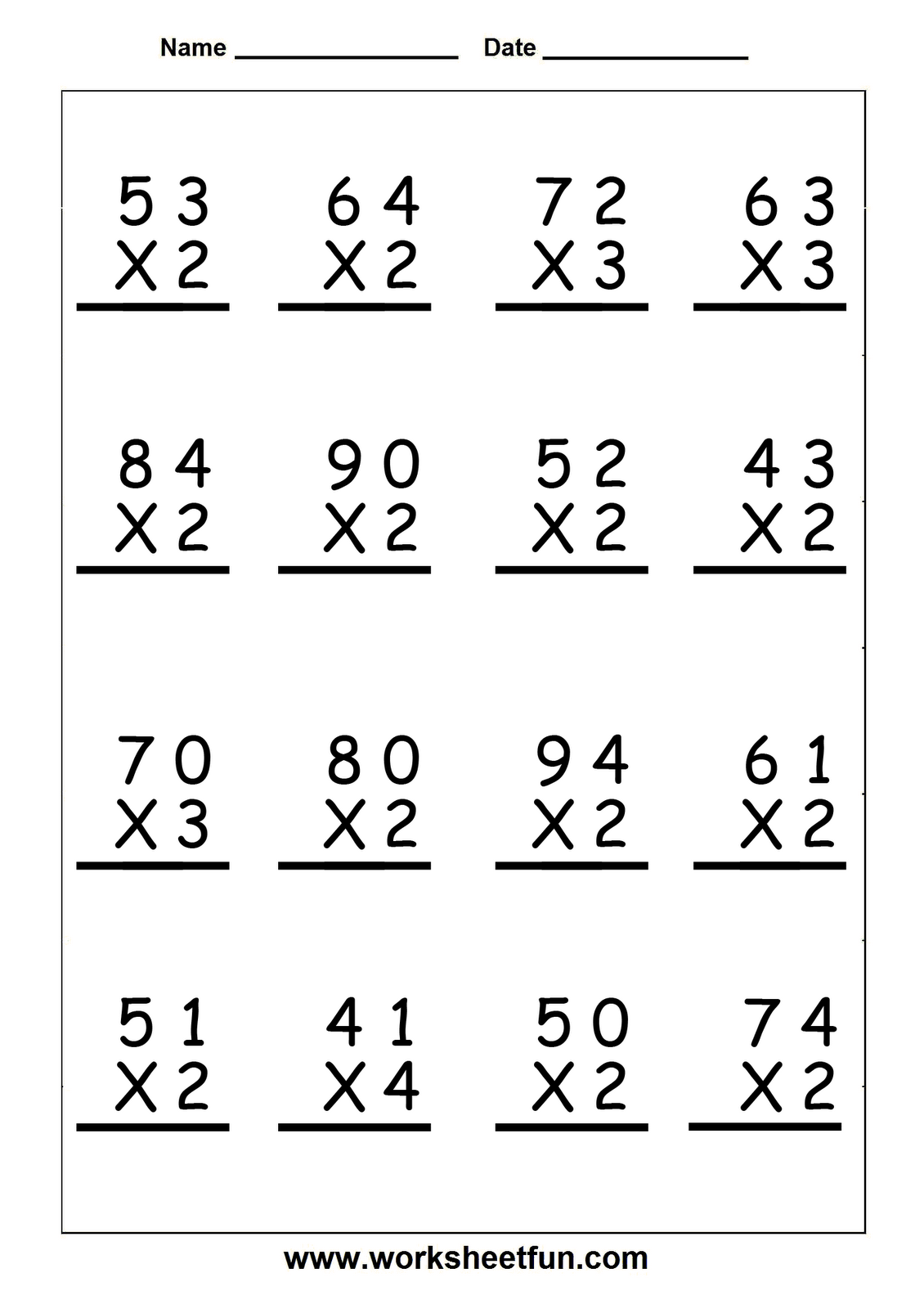 21 5Th Grade Multiplication Worksheets Word Problems