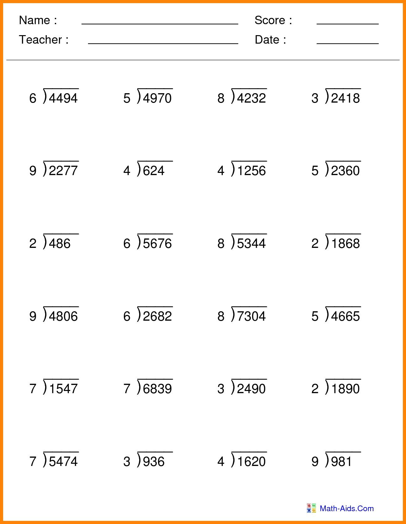 21 5Th Grade Multiplication Worksheets Word Problems