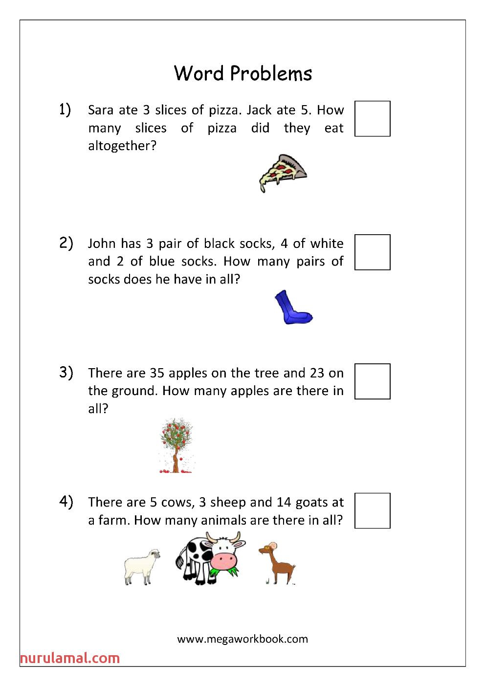 21 Addition Word Problem Worksheets 4Th Grade