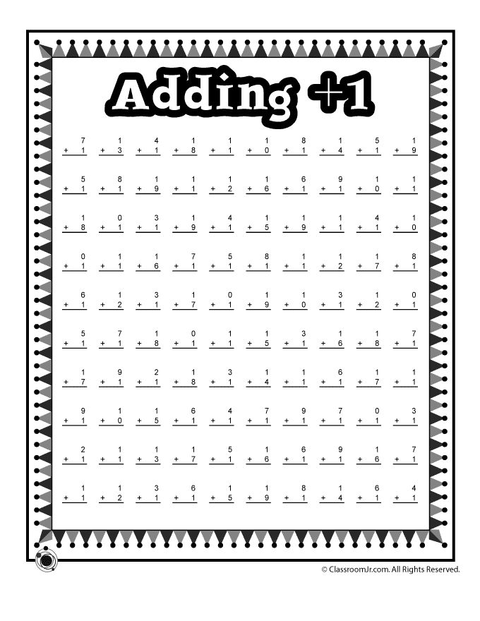 21 Addition Worksheets 6 Digit