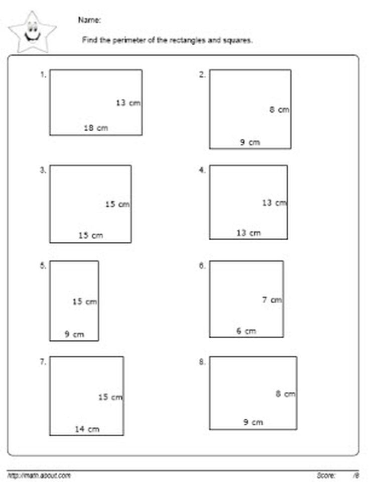 21 Area And Perimeter Worksheets