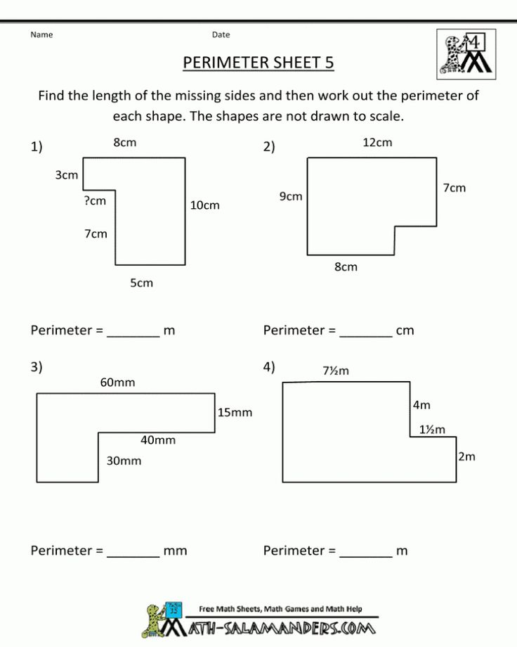 21 Area And Perimeter Worksheets