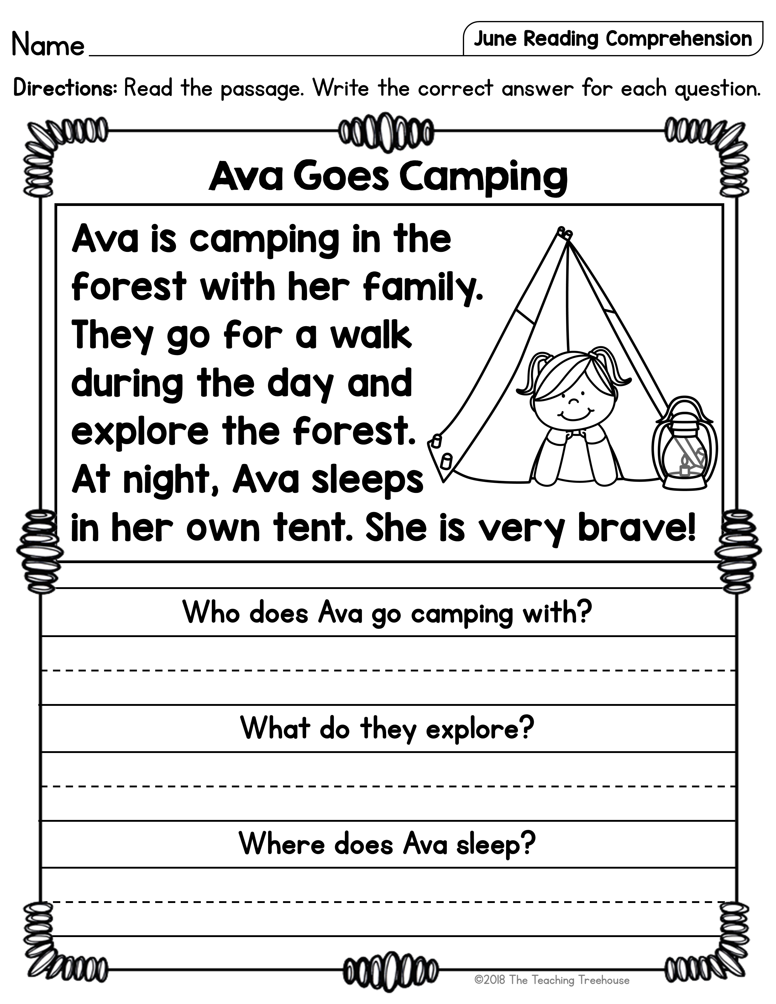 21 Free 1St Grade Reading Worksheets