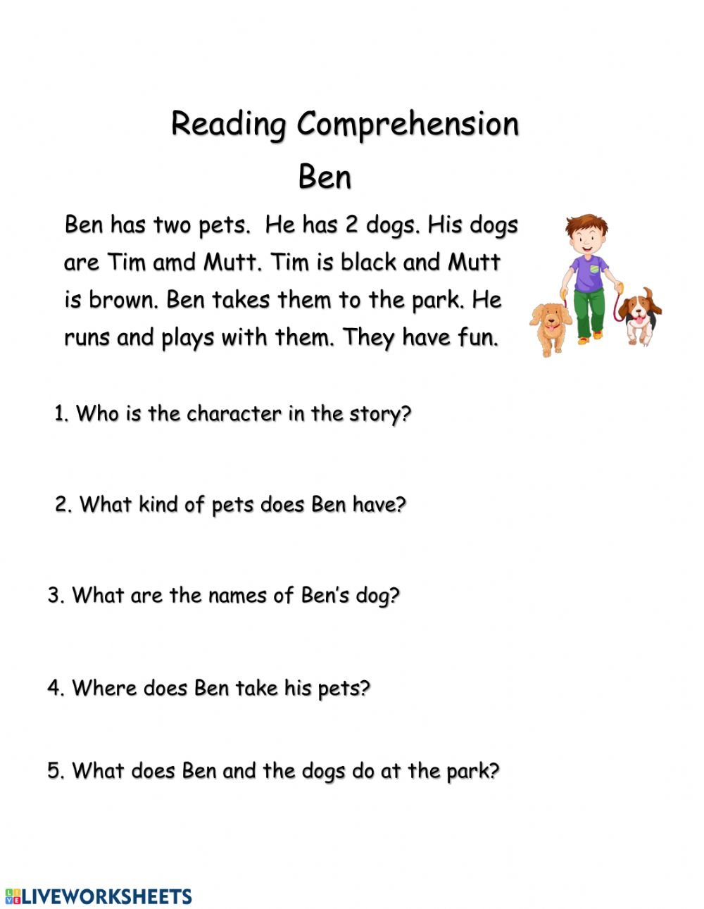 21 Free 1St Grade Reading Worksheets