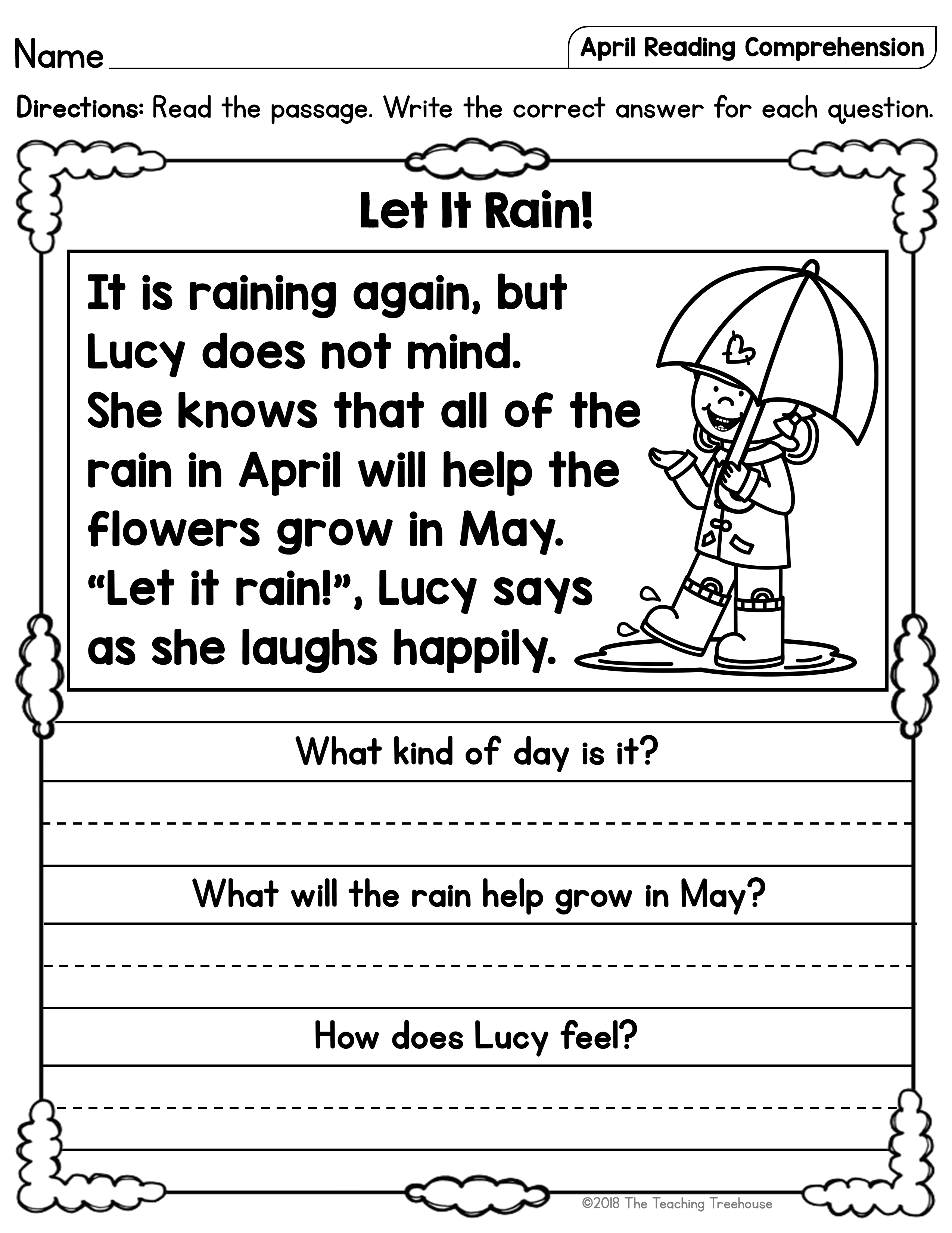 21 Free 1St Grade Reading Worksheets