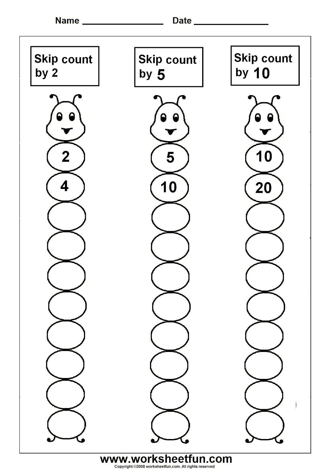 21 Grade 1 Math Worksheets Free Printable Skip Counting 21 Grade 1 Math Worksheets Free Printable Skip Counting