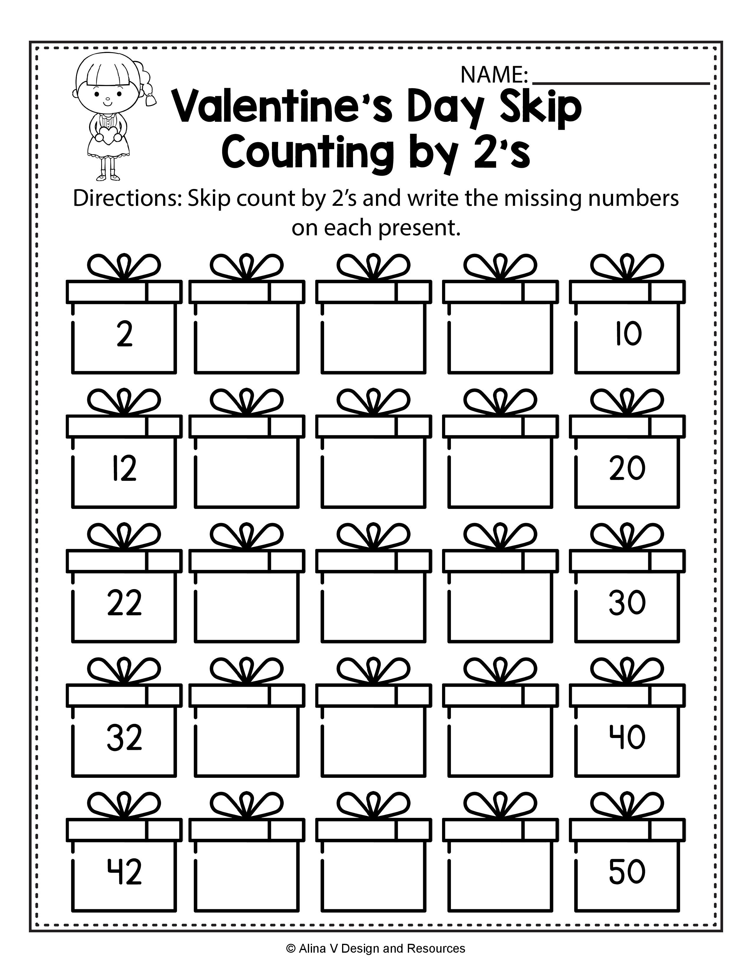 21 Grade 1 Math Worksheets Free Printable Skip Counting