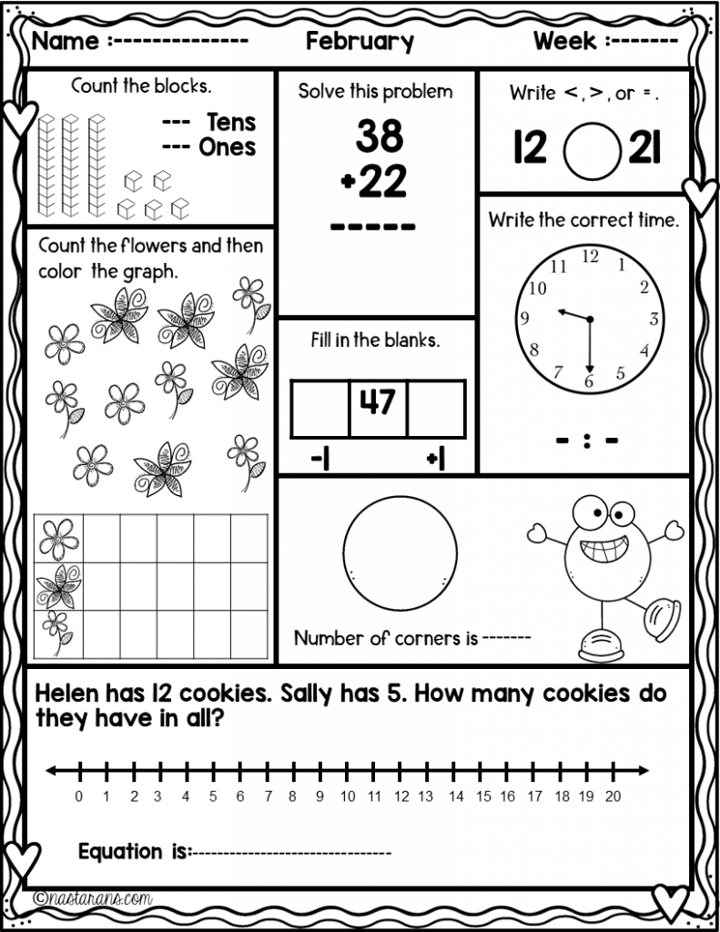 21 Grade 1 Math Worksheets Free Printable Skip Counting