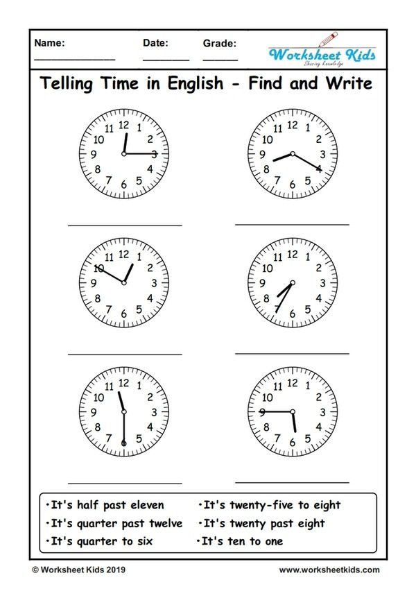 21 Grade 3 Math Worksheets Telling Time