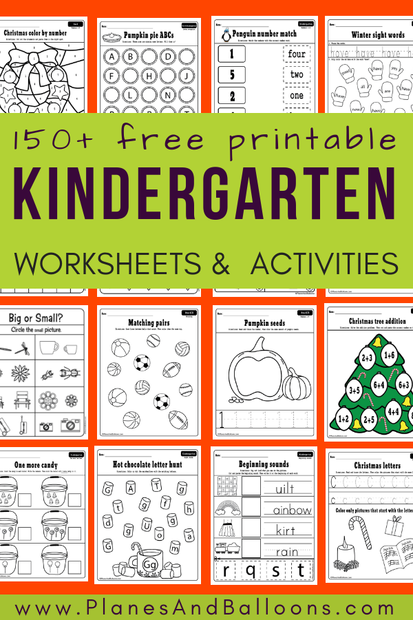 21 Homeschool Kindergarten Printables Free Worksheets