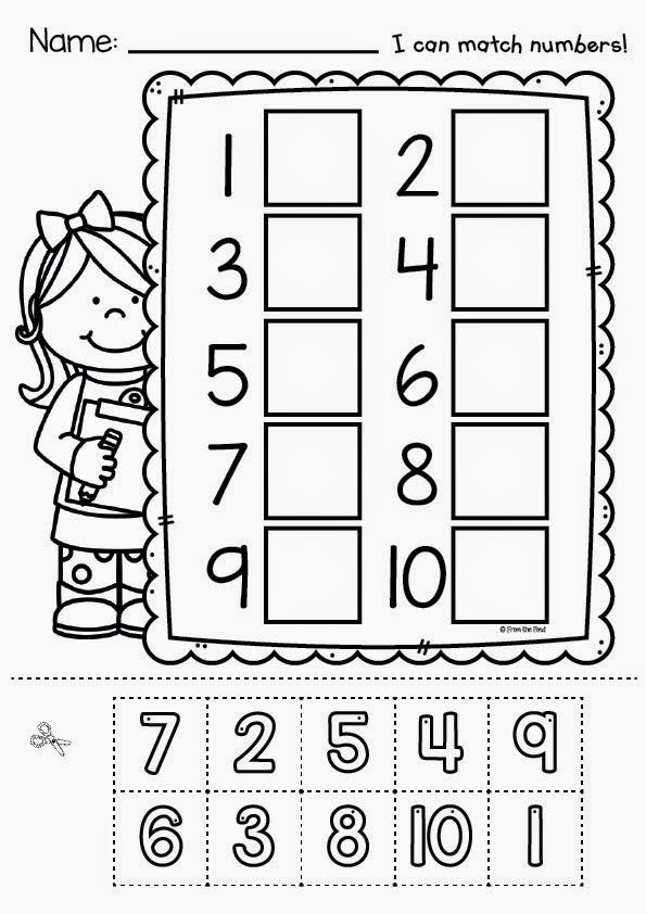 21 Kindergarten Math Worksheets Free Cut And Paste