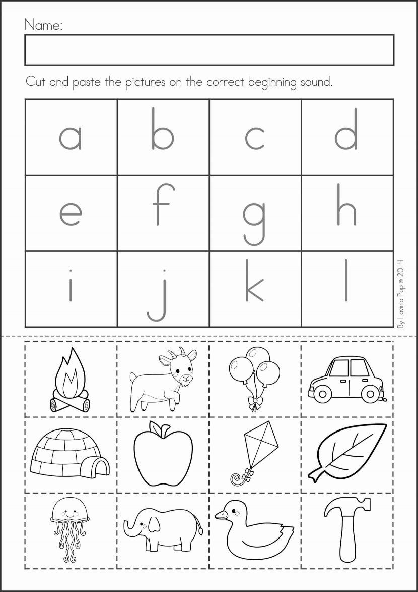 21 Kindergarten Math Worksheets Free Cut And Paste