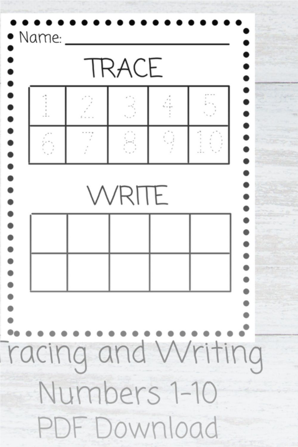 21 Kindergarten Worksheets Number 3