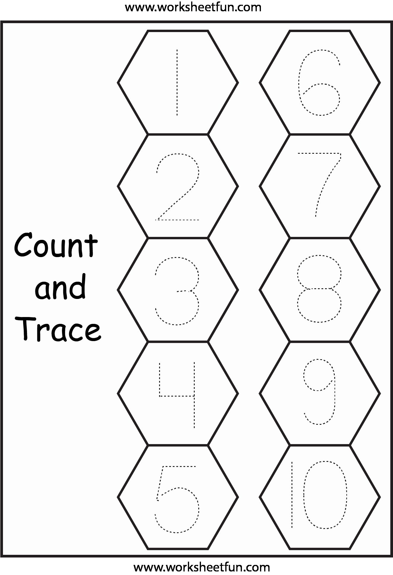 21 Kindergarten Worksheets Number 3