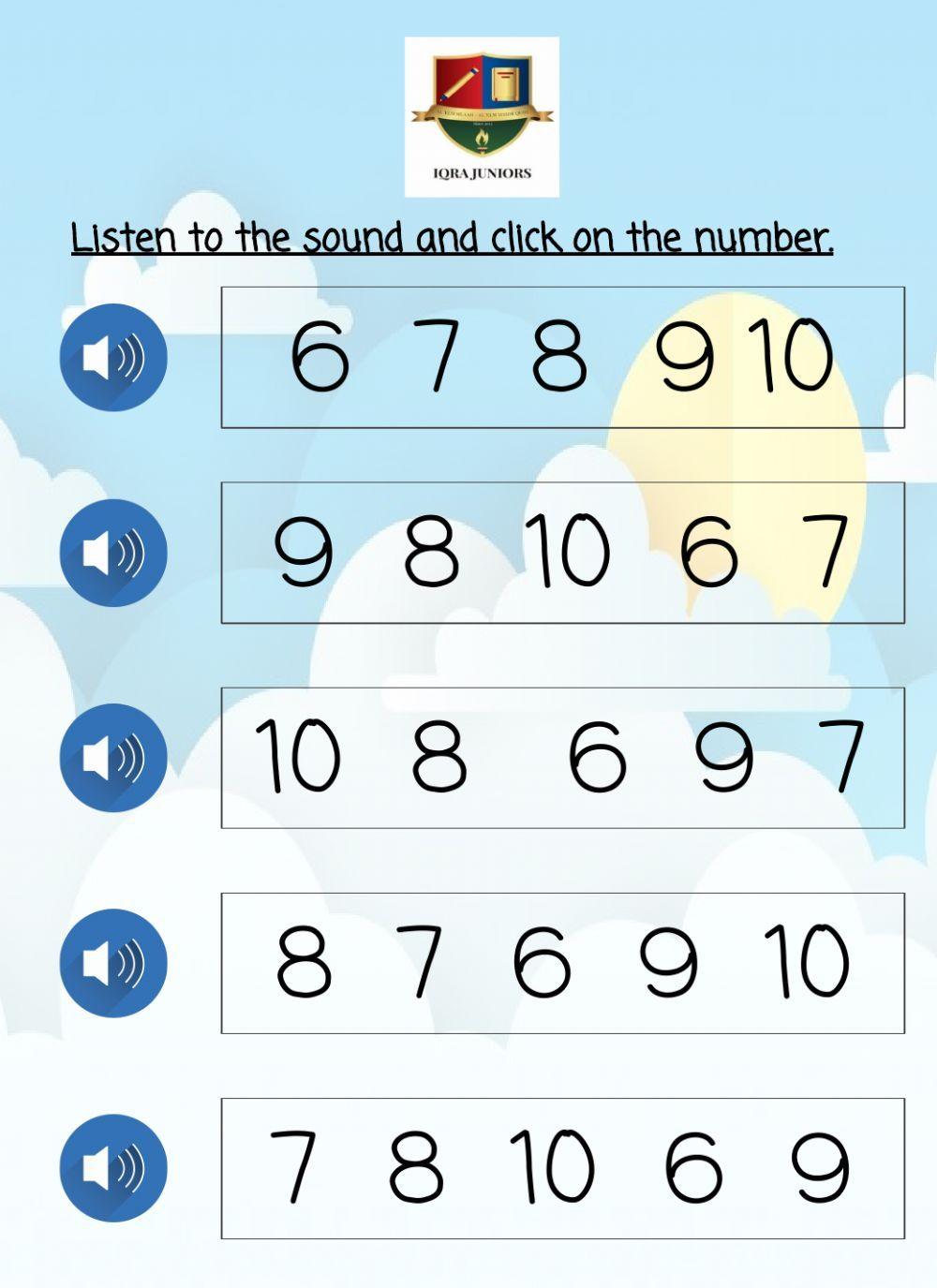 21 Kindergarten Worksheets Number 3