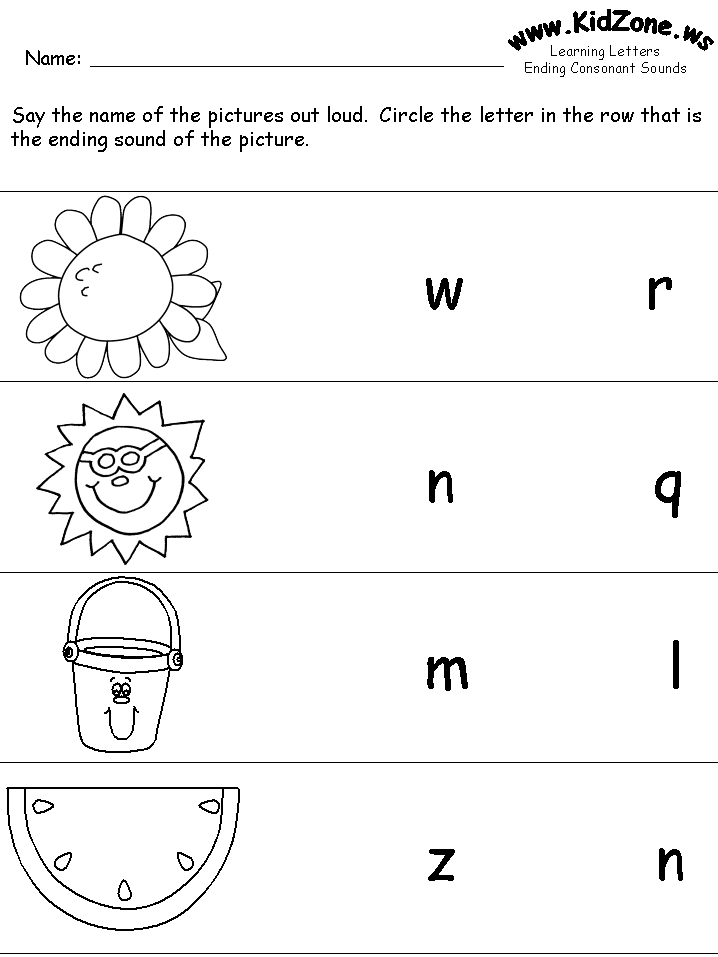 21 Learning Letters Kindergarten Printable Worksheets