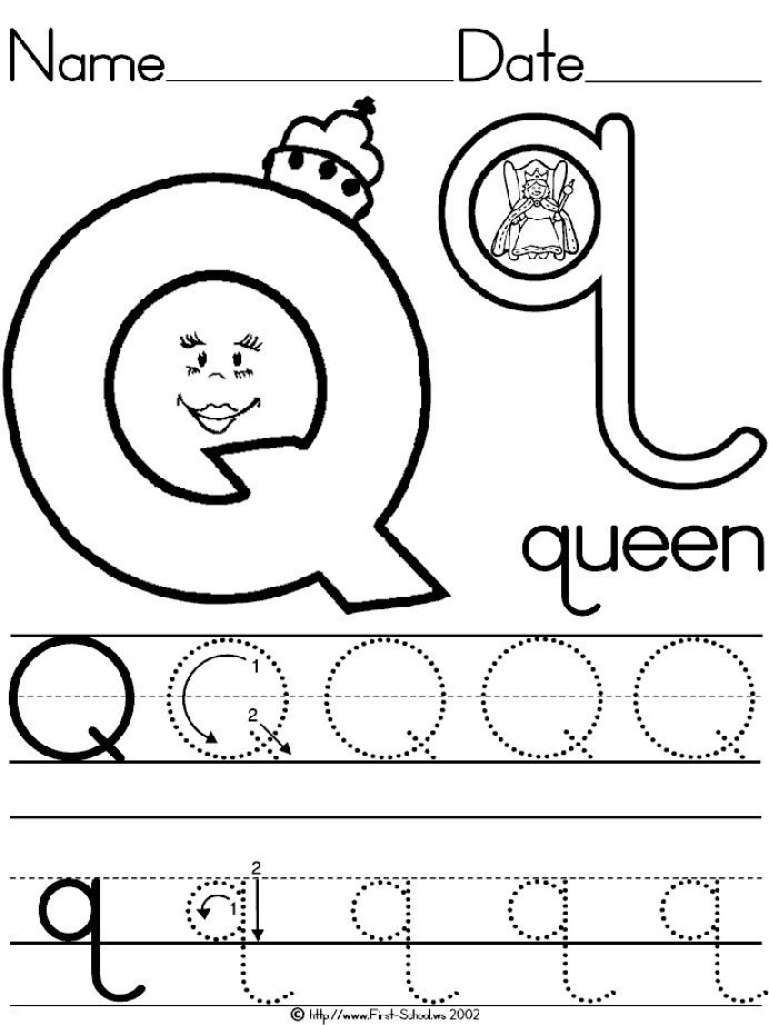 21 Letter Qq Worksheets For Kindergarten