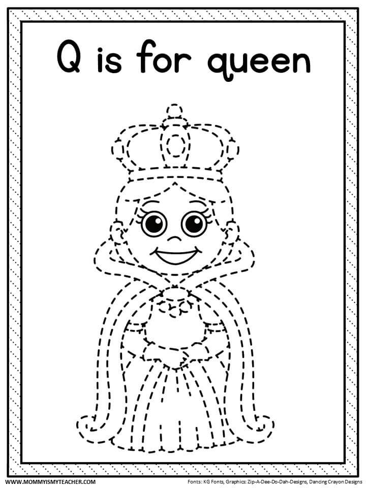 21 Letter Qq Worksheets For Kindergarten