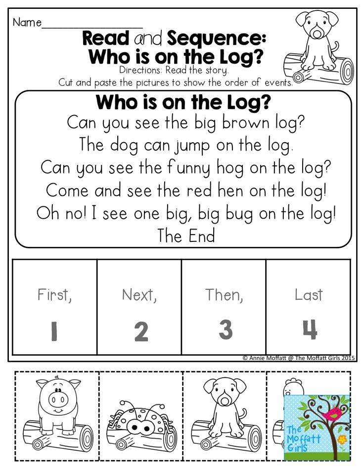 21 Reading Comprehension Worksheets Cut And Paste