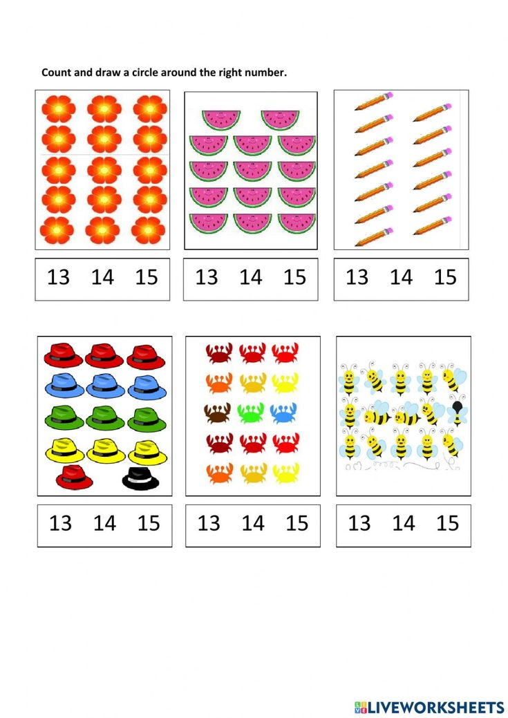 21 Worksheets For Kindergarten Number 6