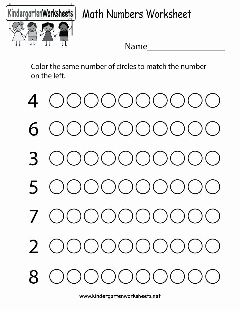 21 Worksheets For Kindergarten Number 6