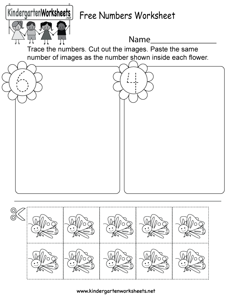21 Worksheets For Kindergarten Number 6