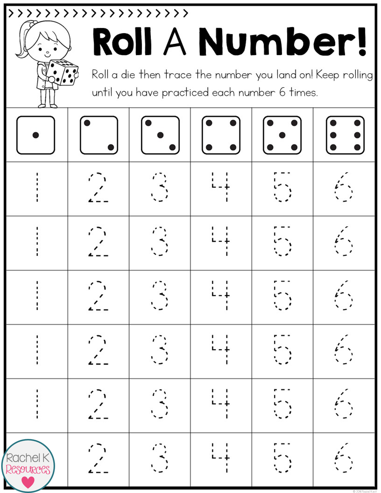 21 Worksheets For Kindergarten Number 6