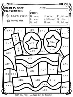 100th Day of School Color By Number