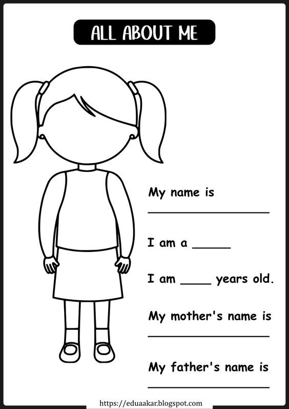 40 English worksheets for kindergarten