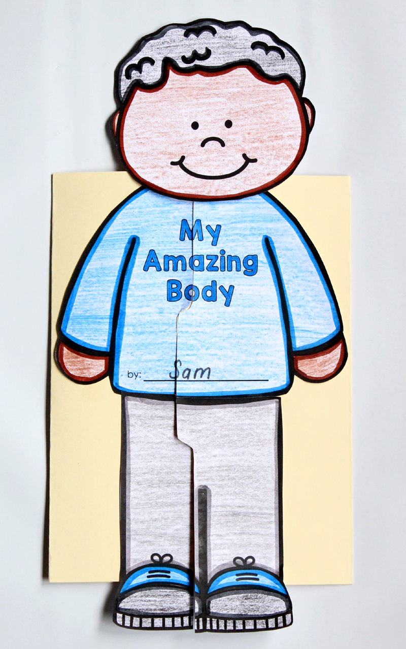41 Body Parts for Kids Worksheets