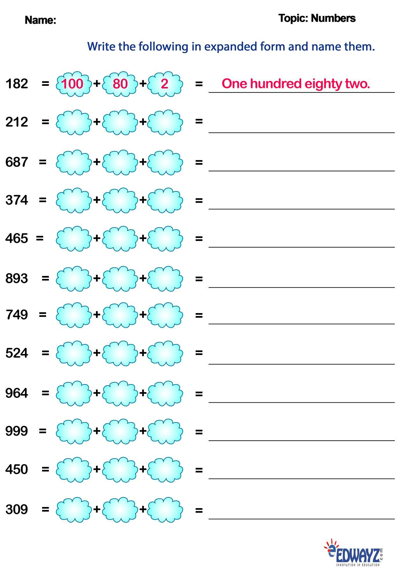 43 Grade 2 math worksheets