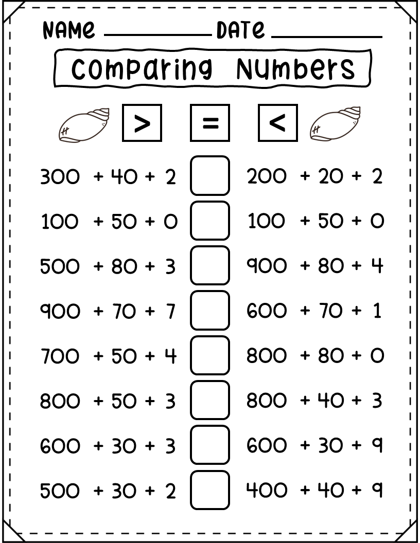 43 Grade 2 math worksheets