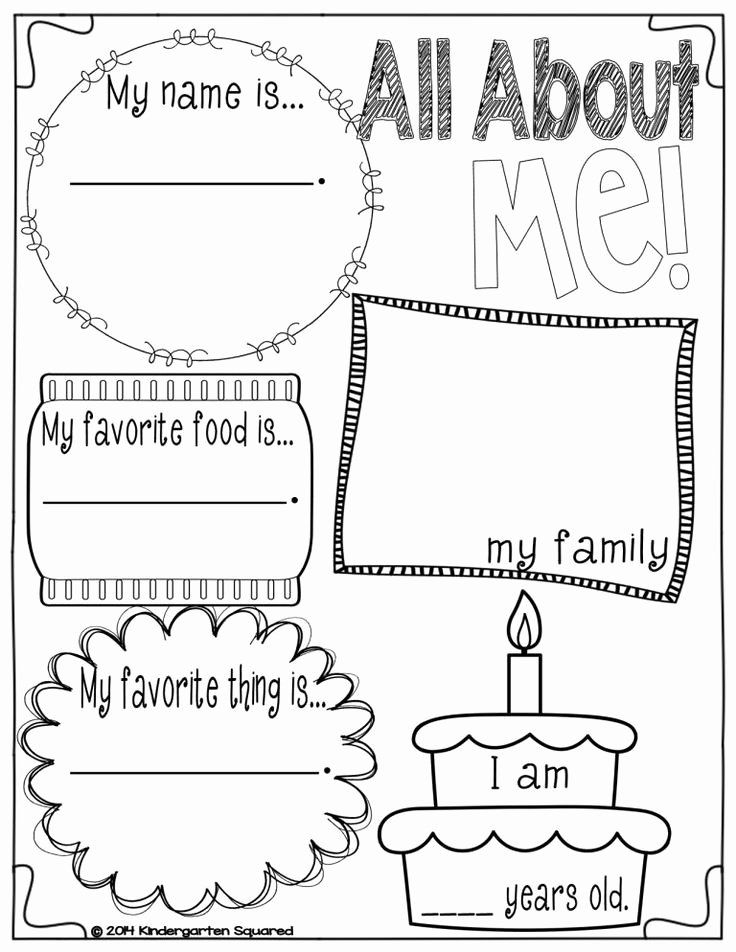 All About Me Printable Worksheet Best Of 51 Best Images About All About Me Folder On Pinterest