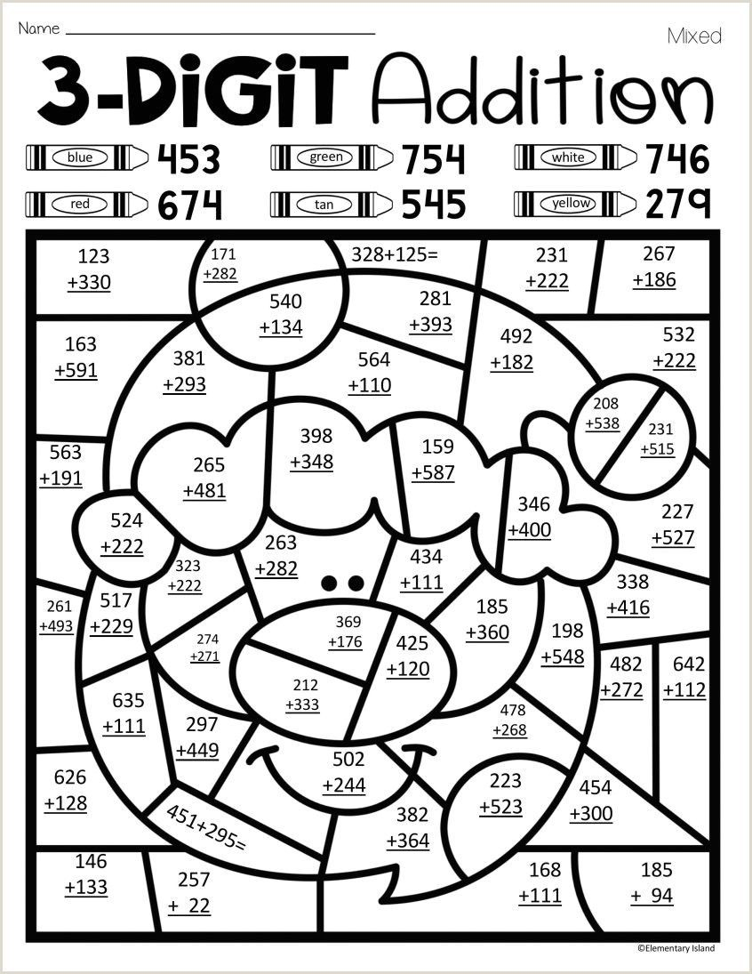 Coloring Worksheets For Kindergarten Christmas Math Worksheets C3B