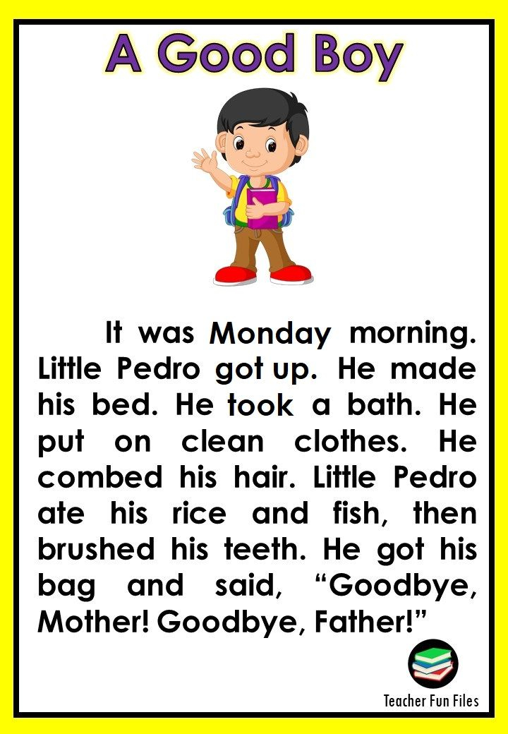 Reading comprehension for kids