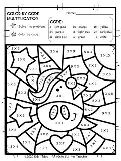 Unicorn Color By Number