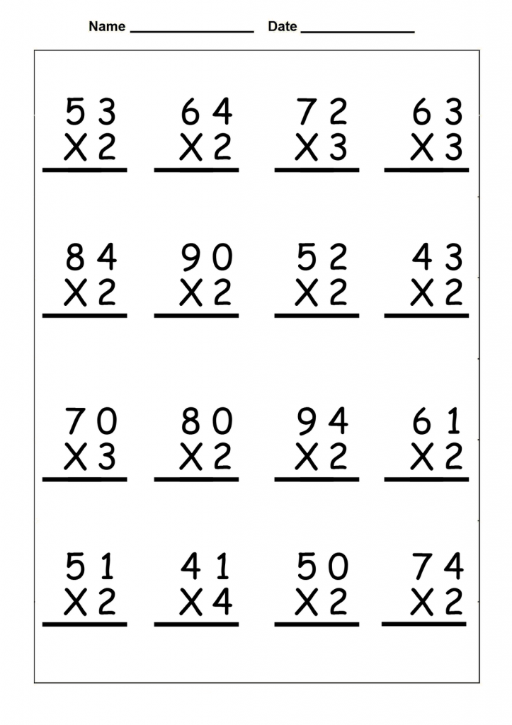20 4th grade math worksheets