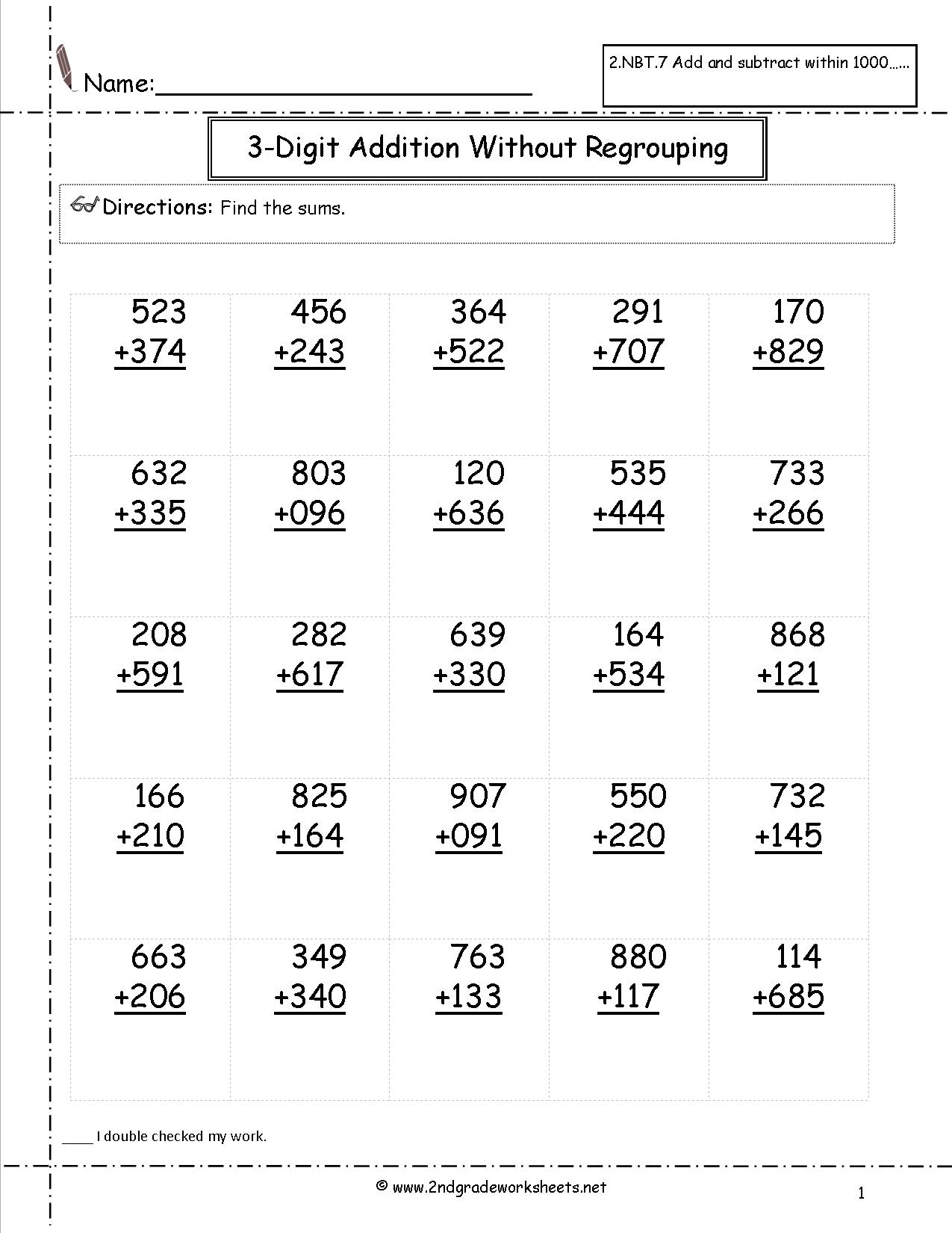 18 Best Images of By Addition Worksheet 1 Single Digit Addition