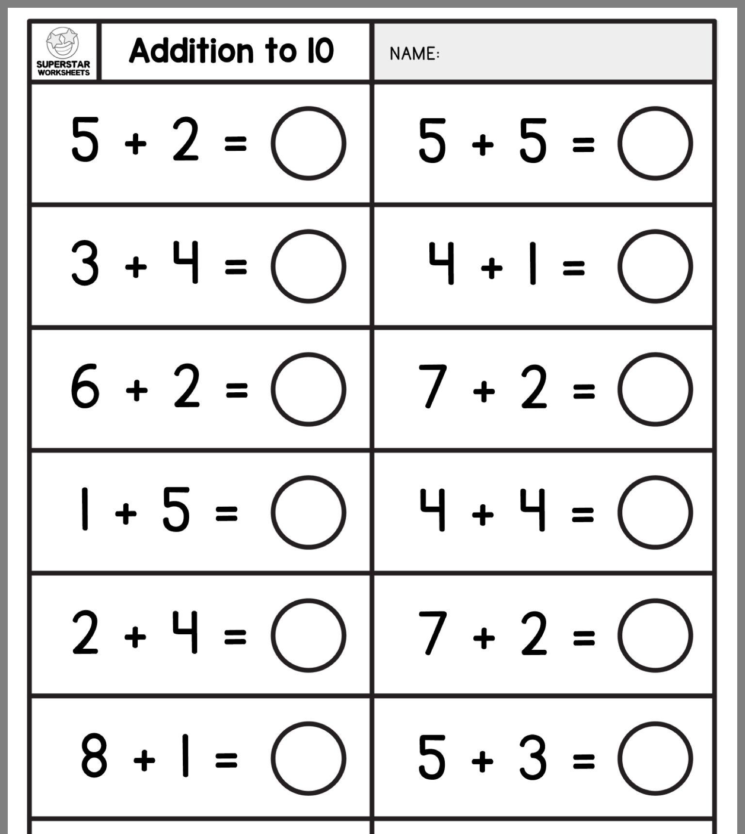 Pin by Katie Braun on Math Math worksheets Basic math worksheets