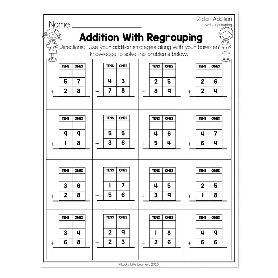 Regrouping Addition
