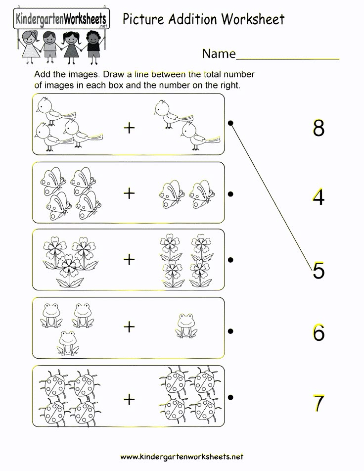 Adding For Kindergarten